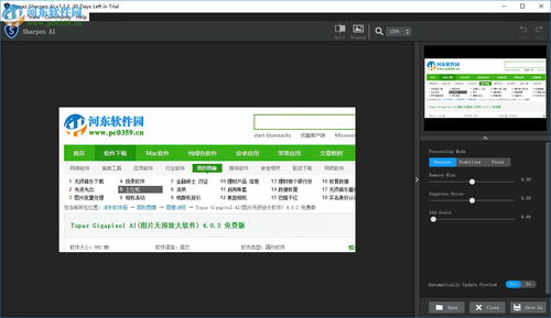 Topaz Sharpen AI 人工智能在清晰銳化領域的卓越應用